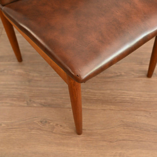 6x Parker Teak Mid Century 'Ballarat' Dining Chairs