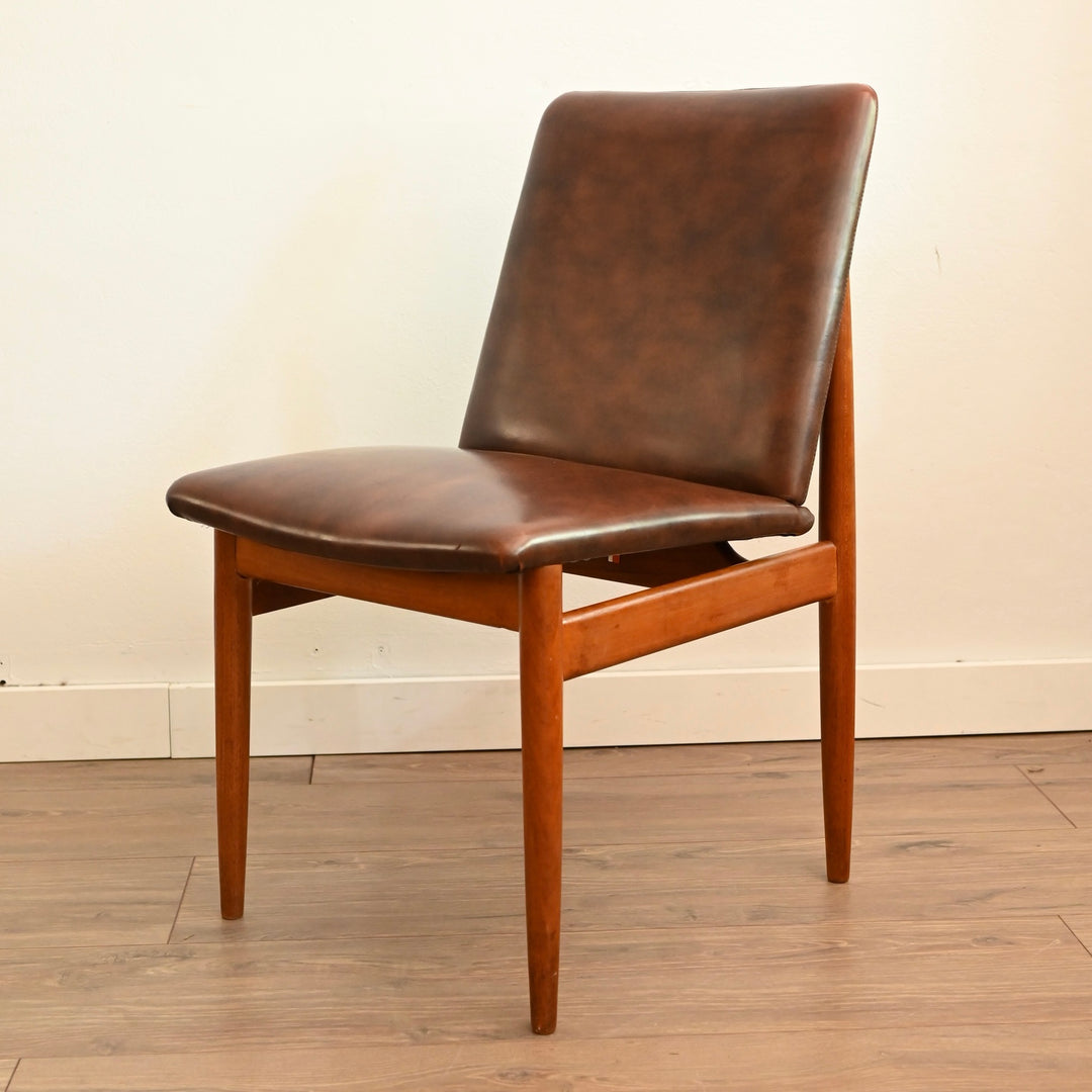 6x Parker Teak Mid Century 'Ballarat' Dining Chairs