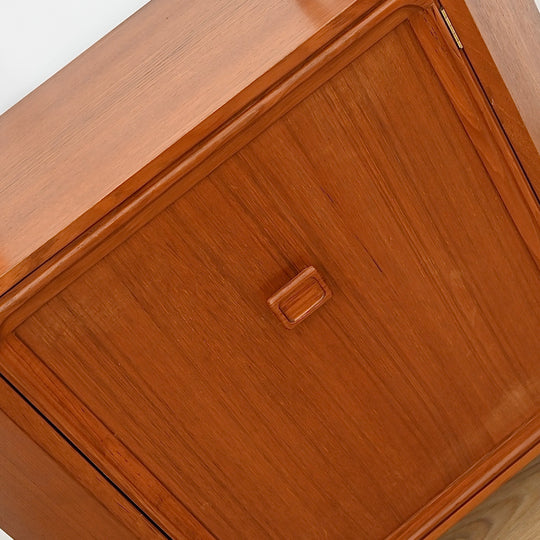 Parker Teak Mid Sideboard Century Console Hallway Table