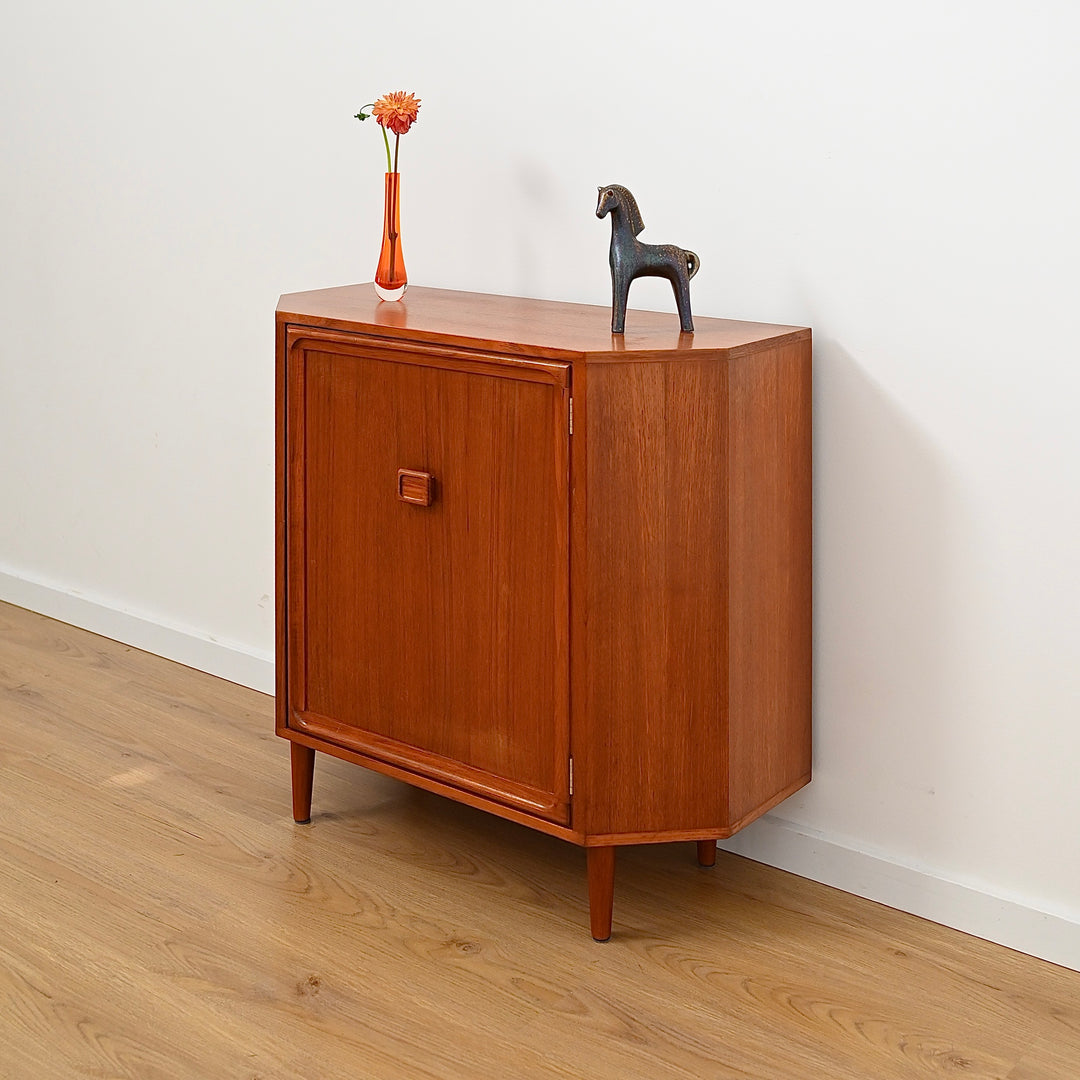 Parker Teak Mid Sideboard Century Console Hallway Table