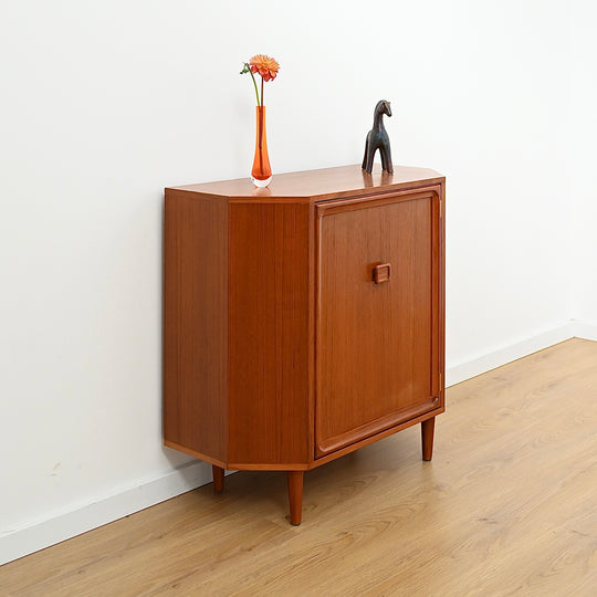 Parker Teak Mid Sideboard Century Console Hallway Table