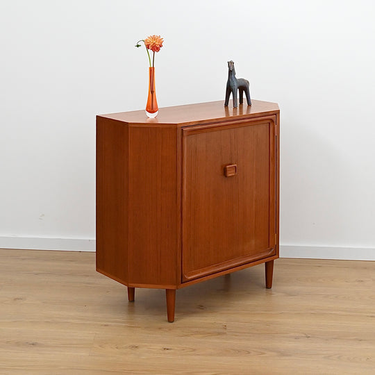 Parker Teak Mid Sideboard Century Console Hallway Table