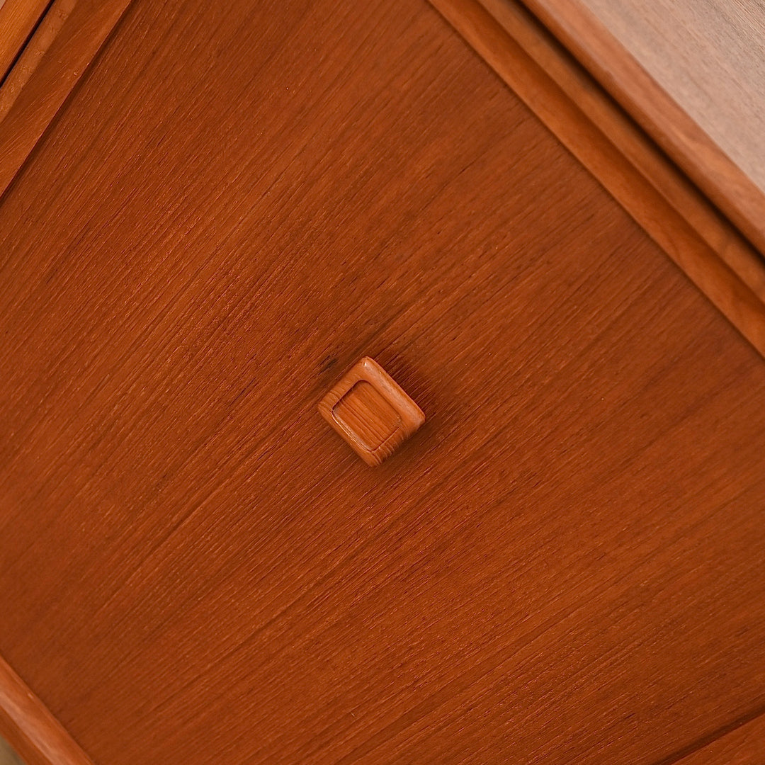Parker Teak Mid Century Sideboard Console Hallway Cabinet