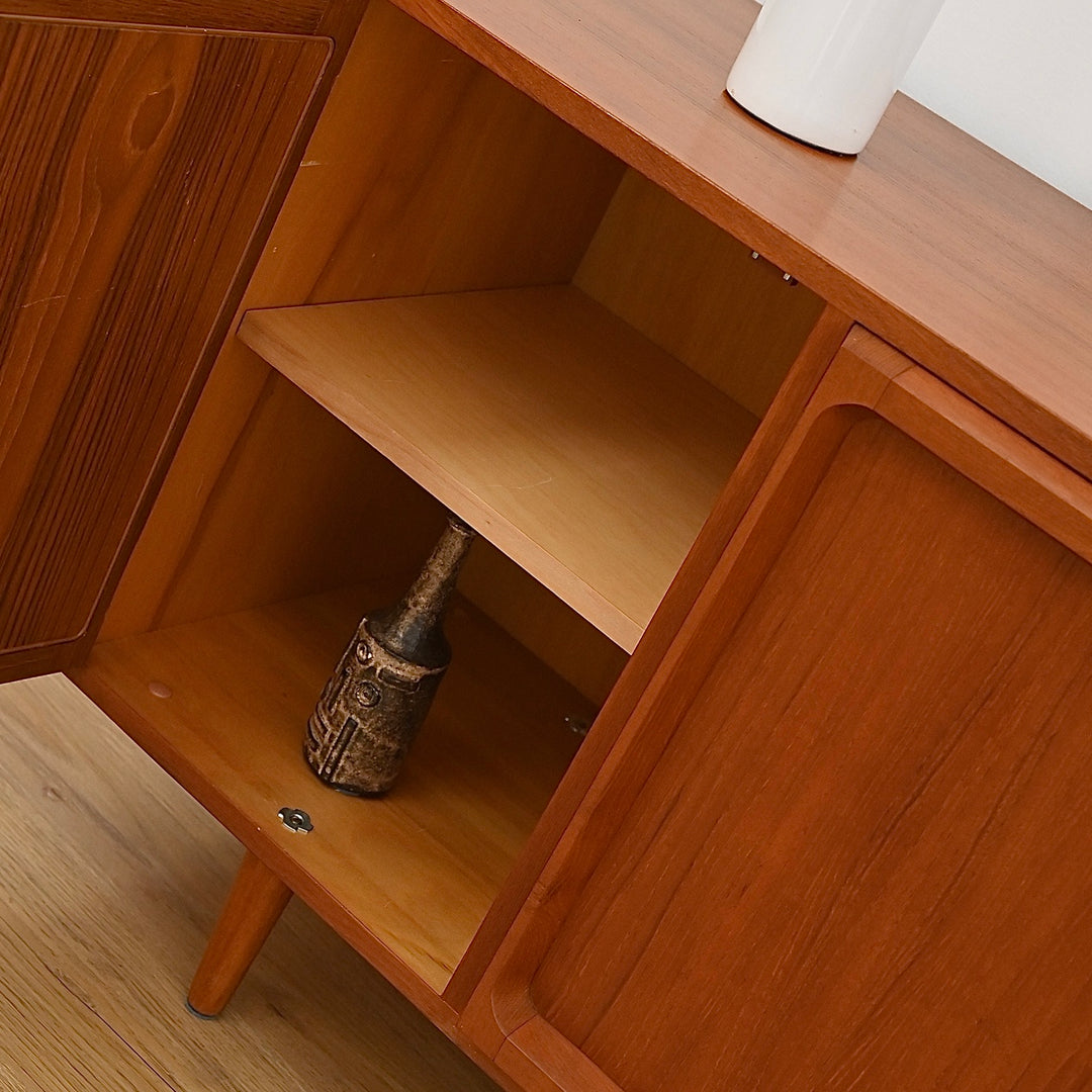 Mid Century Teak Sideboard Buffet by Chiswell