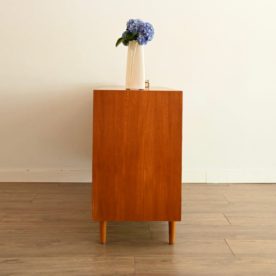 Parker Mid Century Teak Dresser Sideboard Drawers