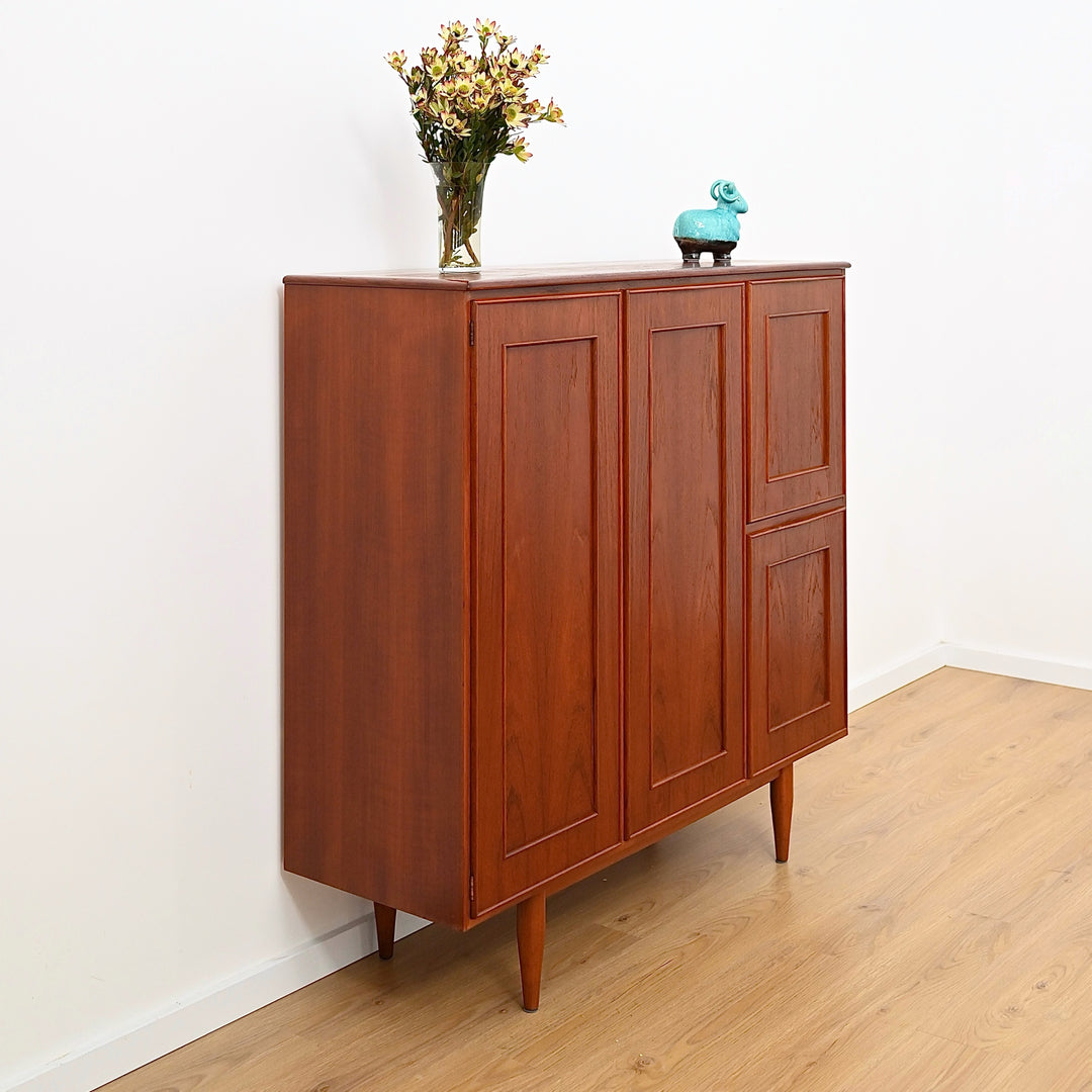 Burgess Furniture Three-Door Bar / Drinks Cabinet - Refinished
