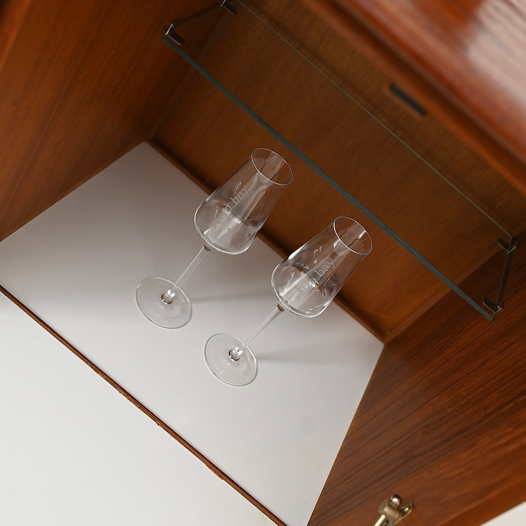 Burgess Furniture Three-Door Bar / Drinks Cabinet - Refinished