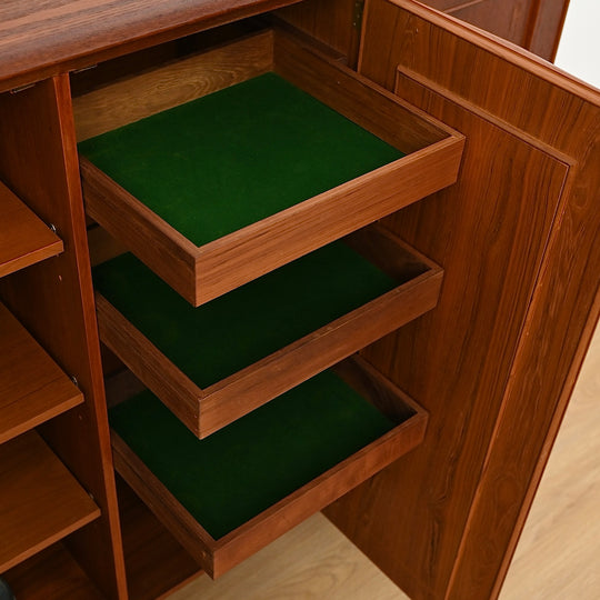 Burgess Furniture Three-Door Bar / Drinks Cabinet - Refinished