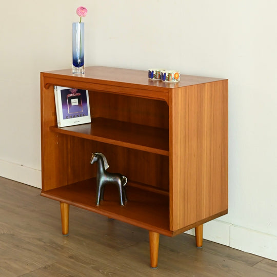 Mid Century Teak Sideboard LP Record Bookcase by Chiswell