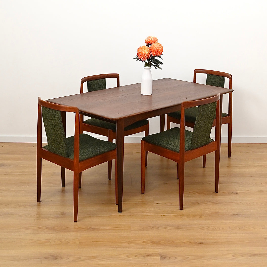 Parker Mid Century Teak Dining Table -  Refinished