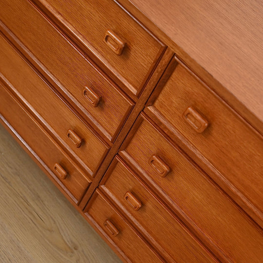 Parker Mid Century Dresser Drawers Sideboard