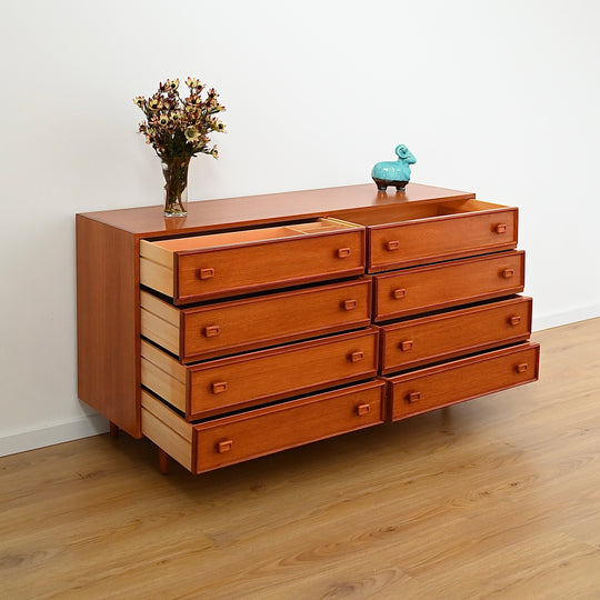Parker Mid Century Dresser Drawers Sideboard