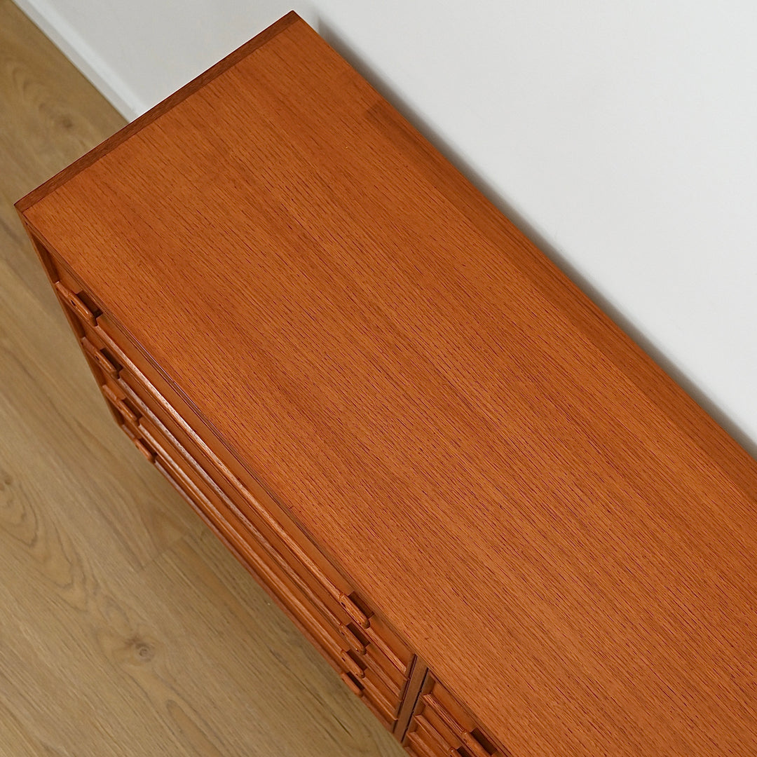 Parker Mid Century Dresser Drawers Sideboard