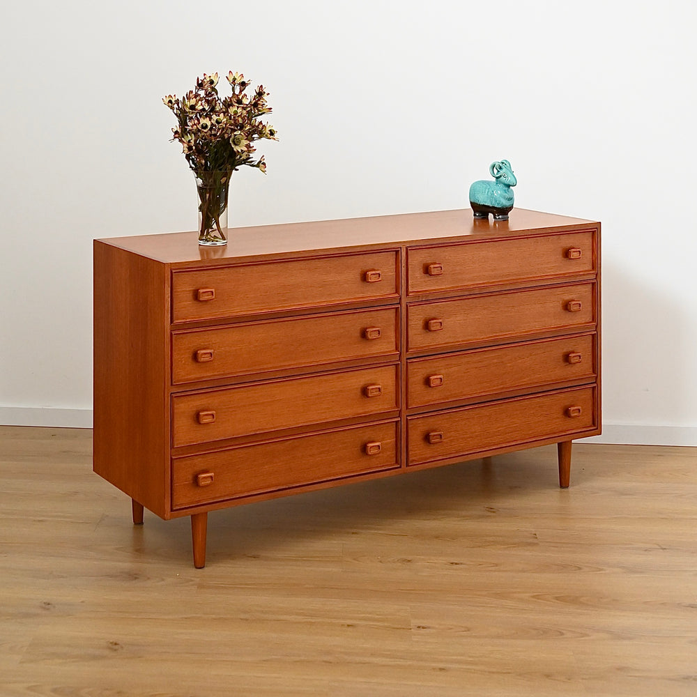 Parker Mid Century Dresser Drawers Sideboard
