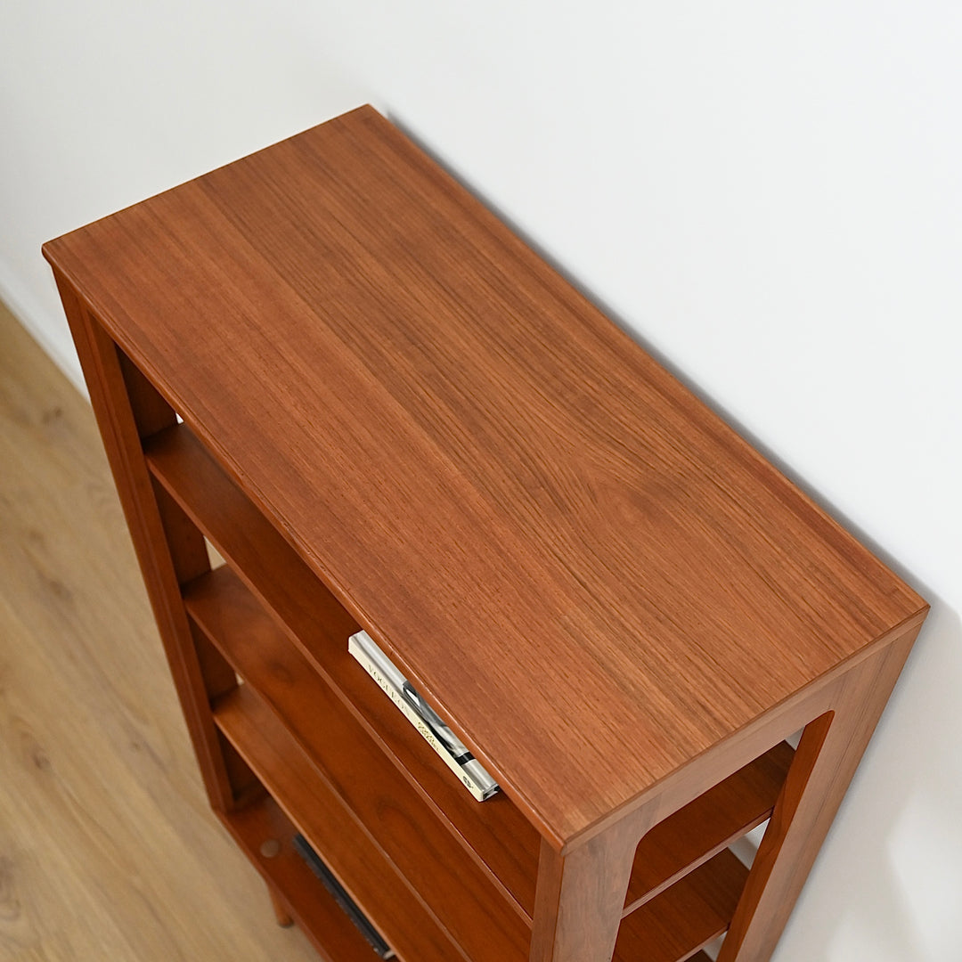 Mid Century Teak Open Bookcase Bookshelf by Chiswell