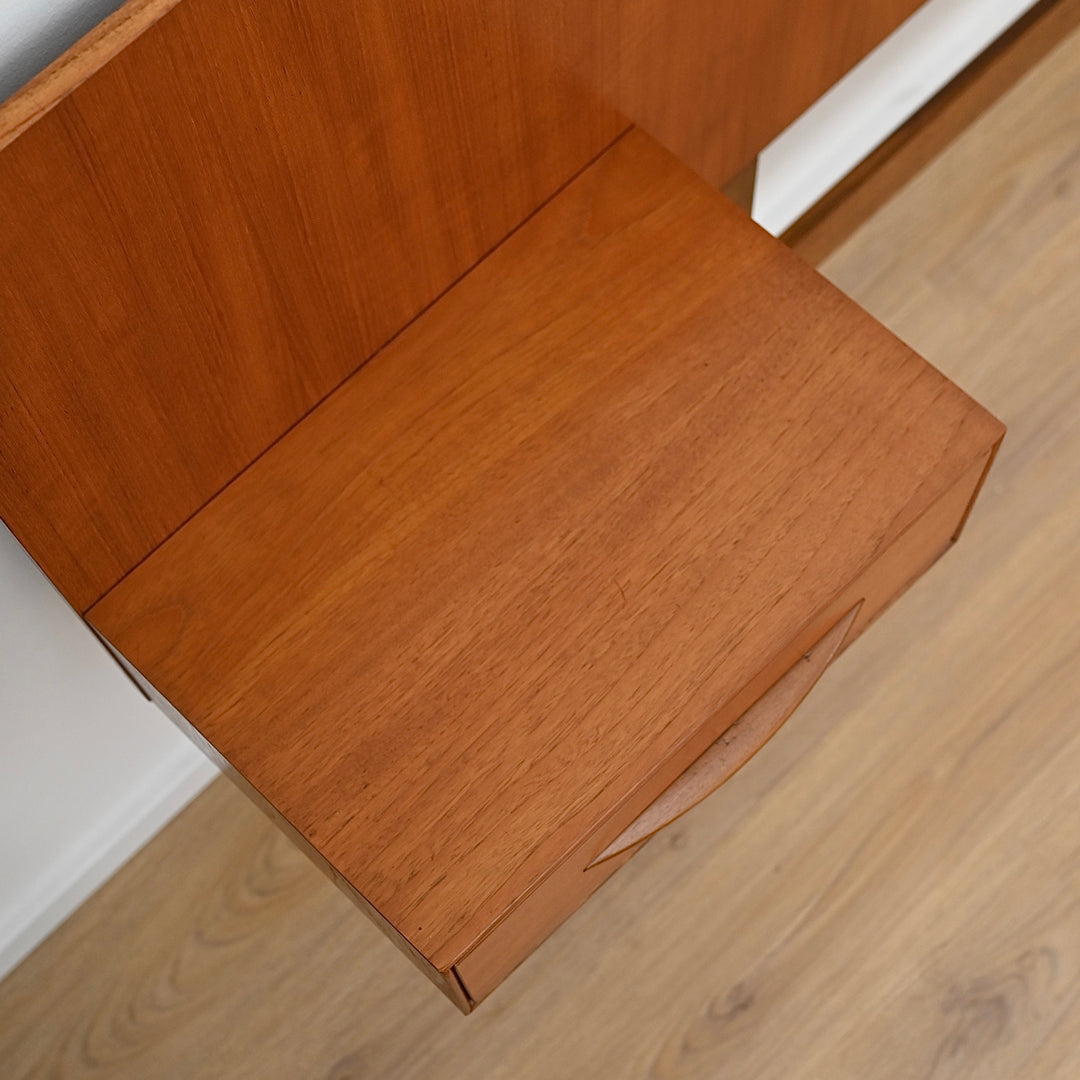 Mid Century Teak Queen Bed Head Headboard by Reliance