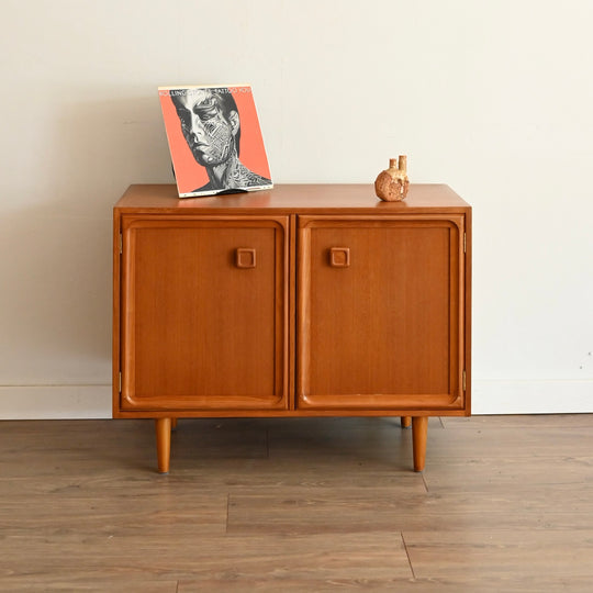 Parker Teak Mid Century Sideboard LP Record Cabinet