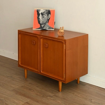 Parker Teak Mid Century Sideboard LP Record Cabinet