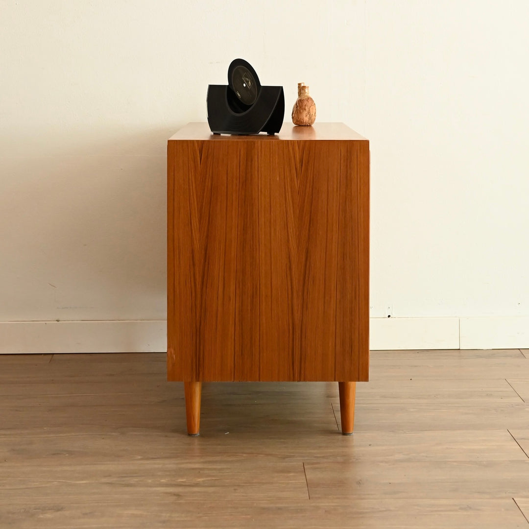 Parker Teak Mid Century Sideboard LP Record Cabinet