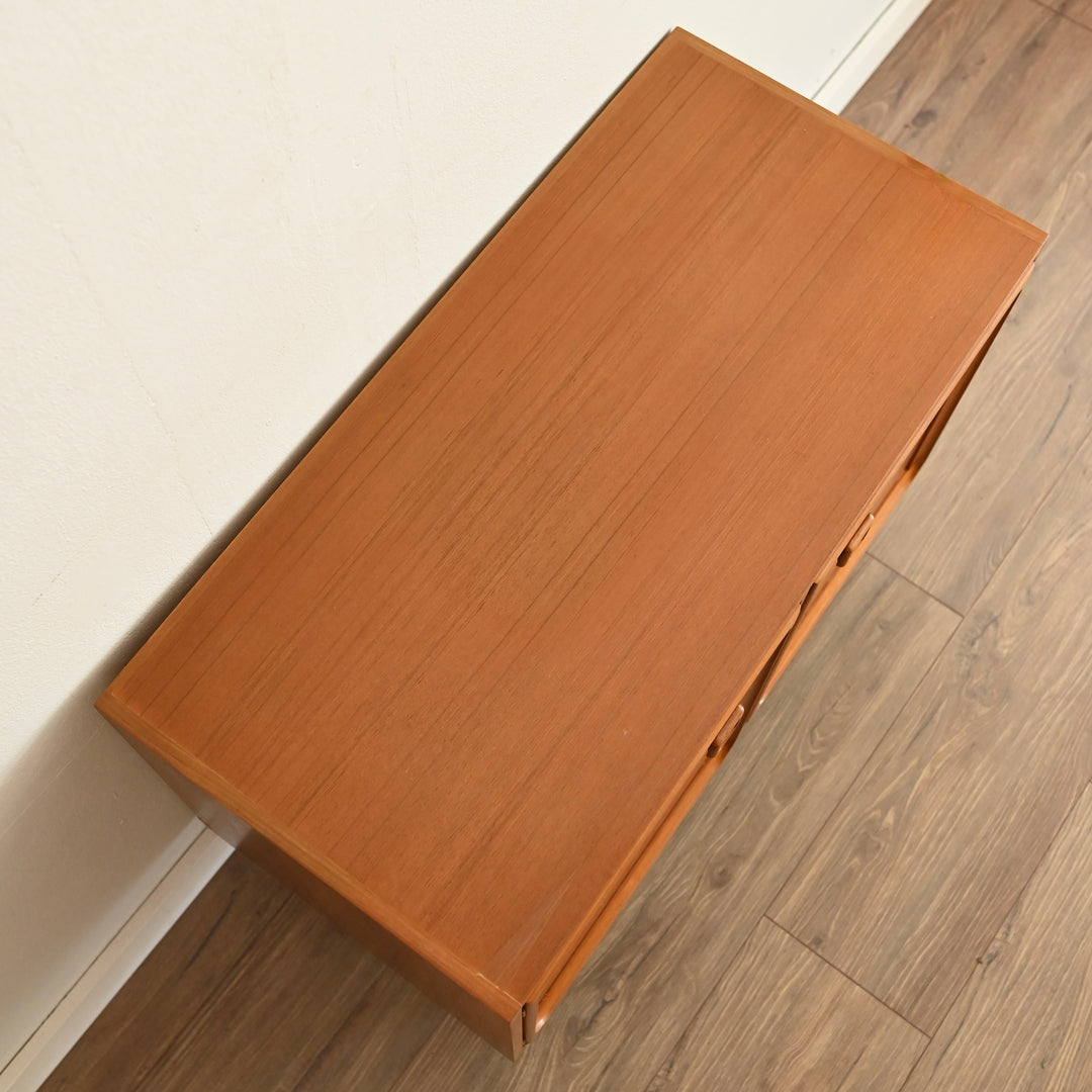 Parker Teak Mid Century Sideboard LP Record Cabinet