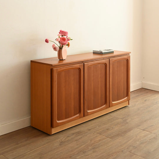 Mid Century Teak Sideboard LP Record Cabinet by Chiswell