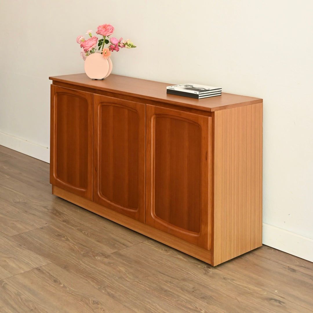 Mid Century Teak Sideboard LP Record Cabinet by Chiswell