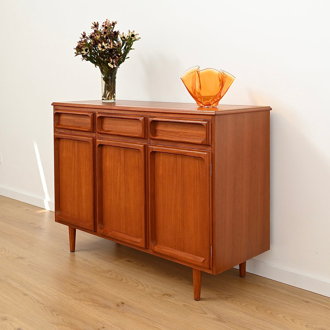 Mid Century Teak Sideboard Buffet by Chiswell