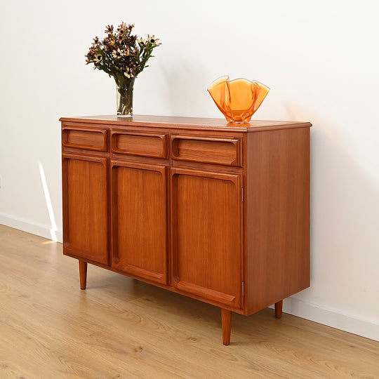 Mid Century Teak Sideboard Buffet by Chiswell