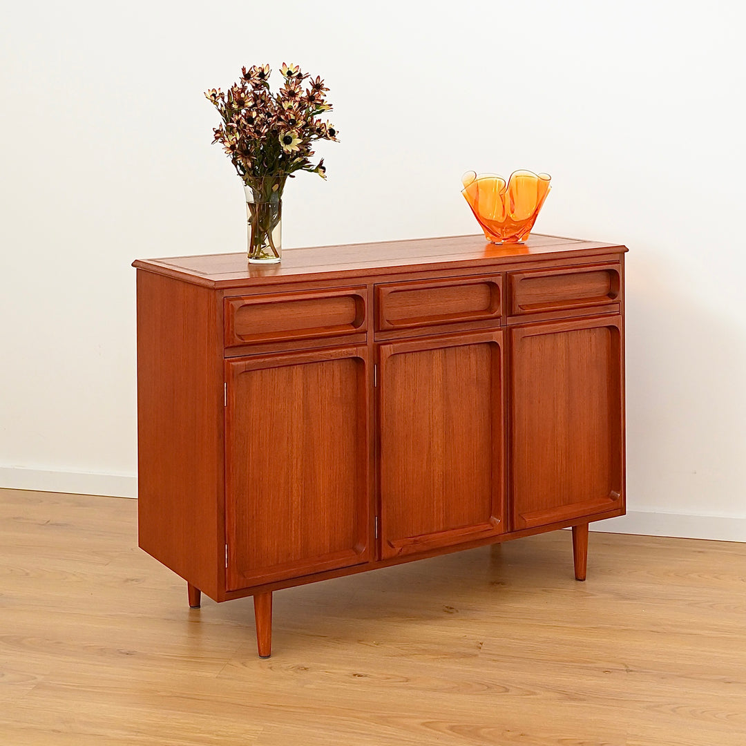 Mid Century Teak Sideboard Buffet by Chiswell