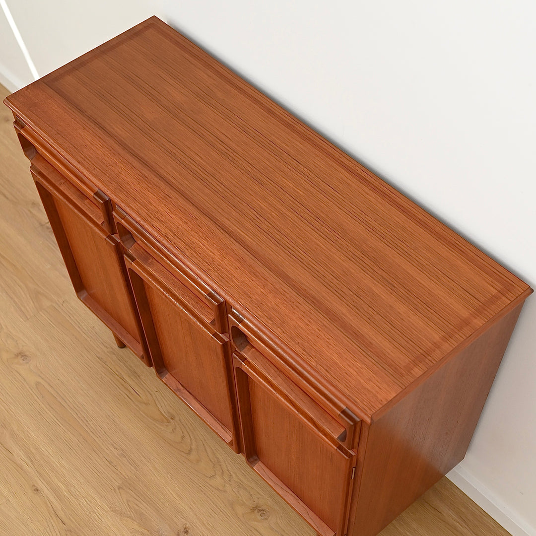 Mid Century Teak Sideboard Buffet by Chiswell