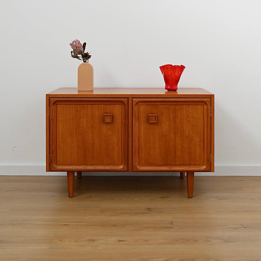 Parker Teak Sideboard LP Record Cabinet Mid Century