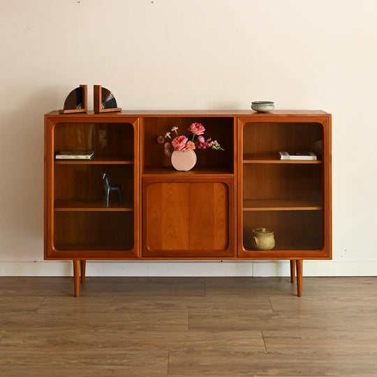 Mid Century Sideboard Highboard Credenza by Van Kraanen and Son Furniture