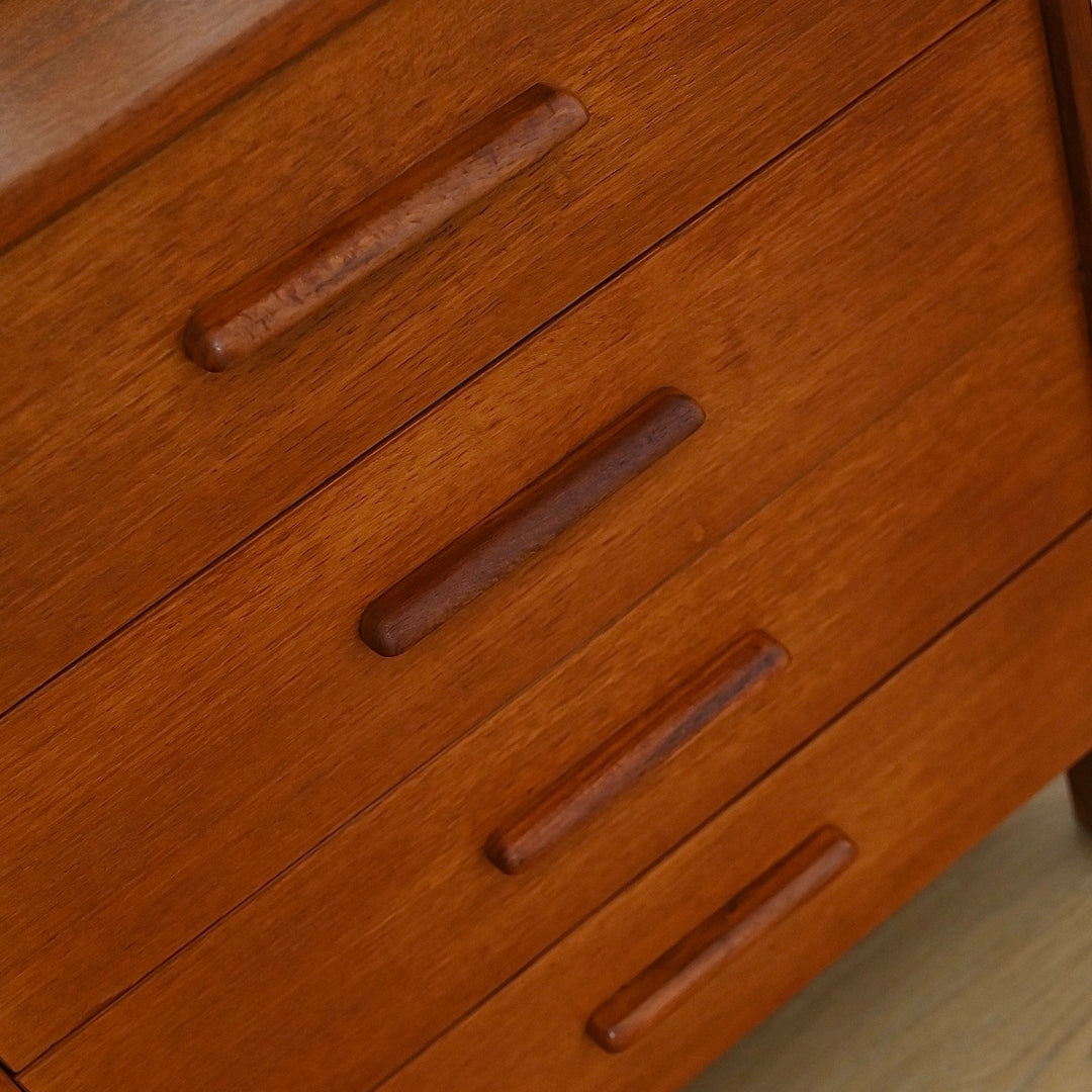 Parker Teak Mid Century Sideboard LP Record Cabinet