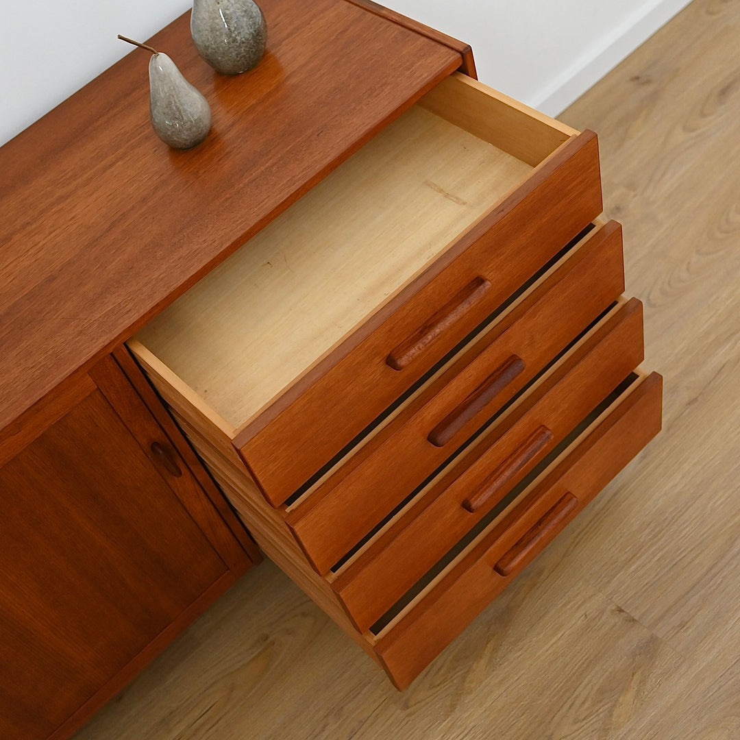 Parker Teak Mid Century Sideboard LP Record Cabinet