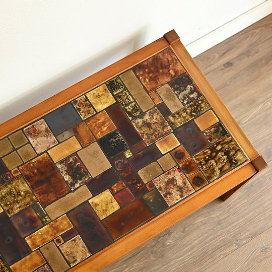 Mid Century Retro Tiled Coffee Table possibly by Gerard Havekes