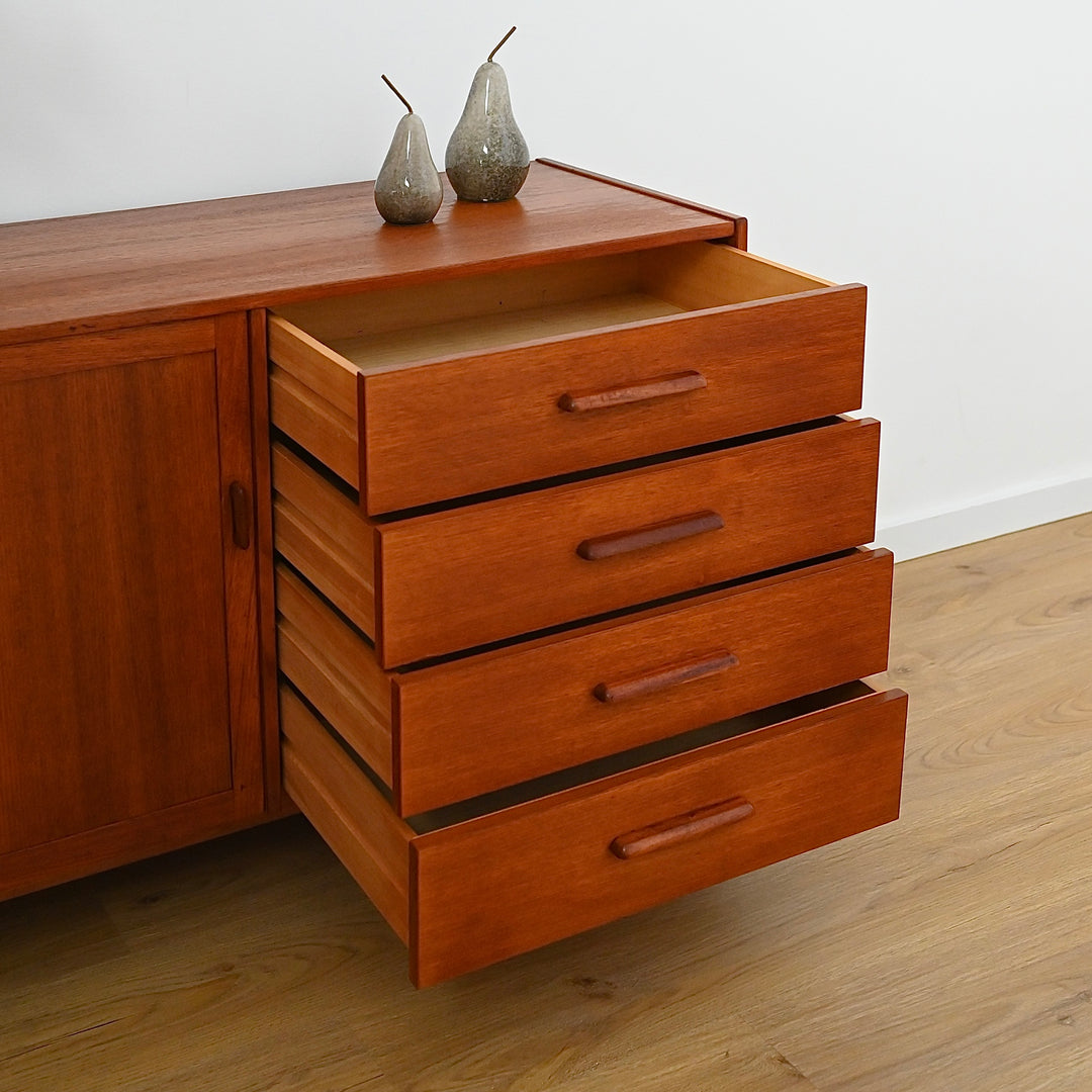 Parker Teak Mid Century Sideboard LP Record Cabinet