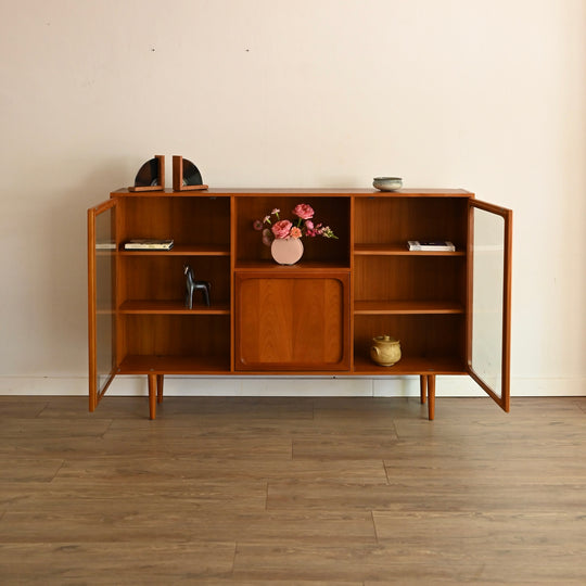 Mid Century Sideboard Highboard Credenza by Van Kraanen and Son Furniture