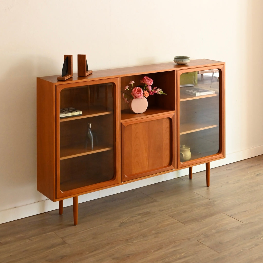 Mid Century Sideboard Highboard Credenza by Van Kraanen and Son Furniture