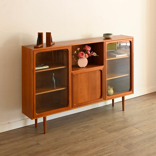 Mid Century Sideboard Highboard Credenza by Van Kraanen and Son Furniture