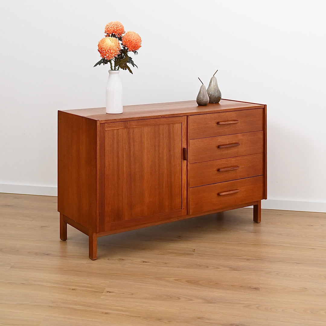 Parker Teak Mid Century Sideboard LP Record Cabinet