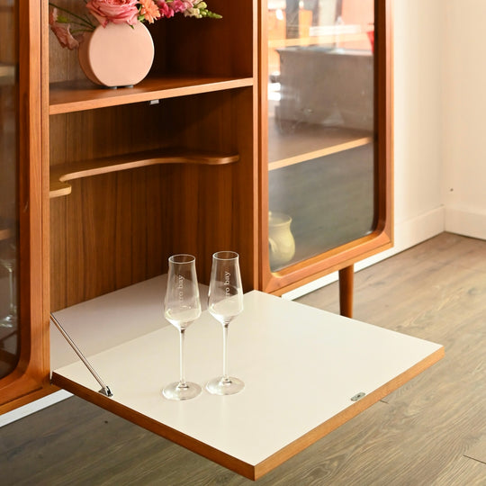 Mid Century Sideboard Highboard Credenza by Van Kraanen and Son Furniture