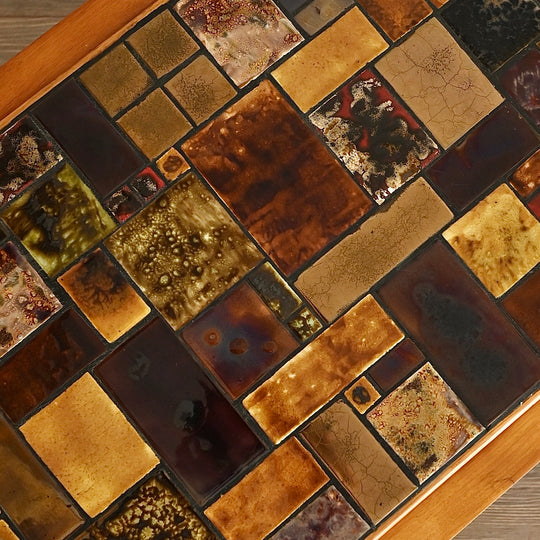 Mid Century Retro Tiled Coffee Table possibly by Gerard Havekes