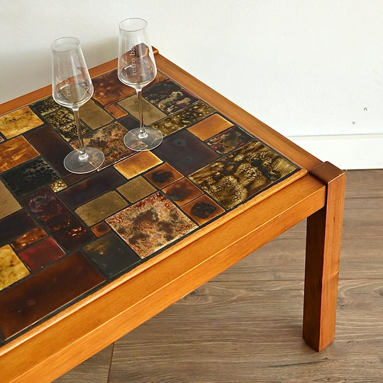 Mid Century Retro Tiled Coffee Table possibly by Gerard Havekes