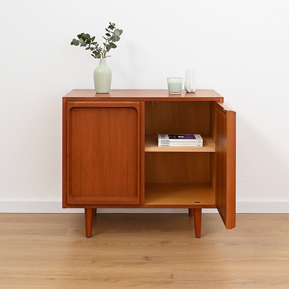 Mid Century Teak Sideboard LP Record Cabinet by Chiswell