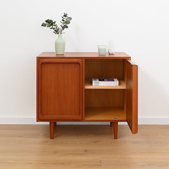 Mid Century Teak Sideboard LP Record Cabinet by Chiswell