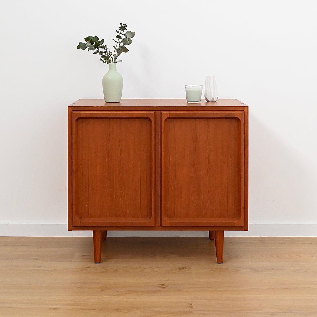 Mid Century Teak Sideboard LP Record Cabinet by Chiswell