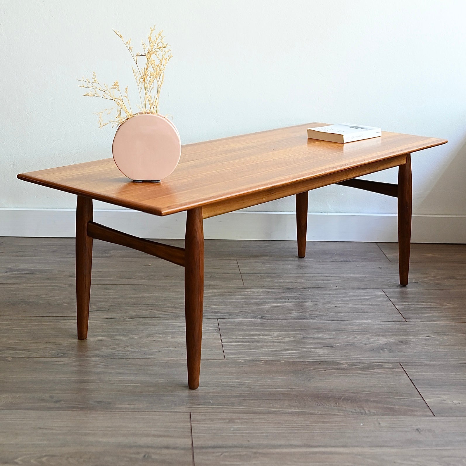 Mid Century Teak Coffee Side Table by Parker