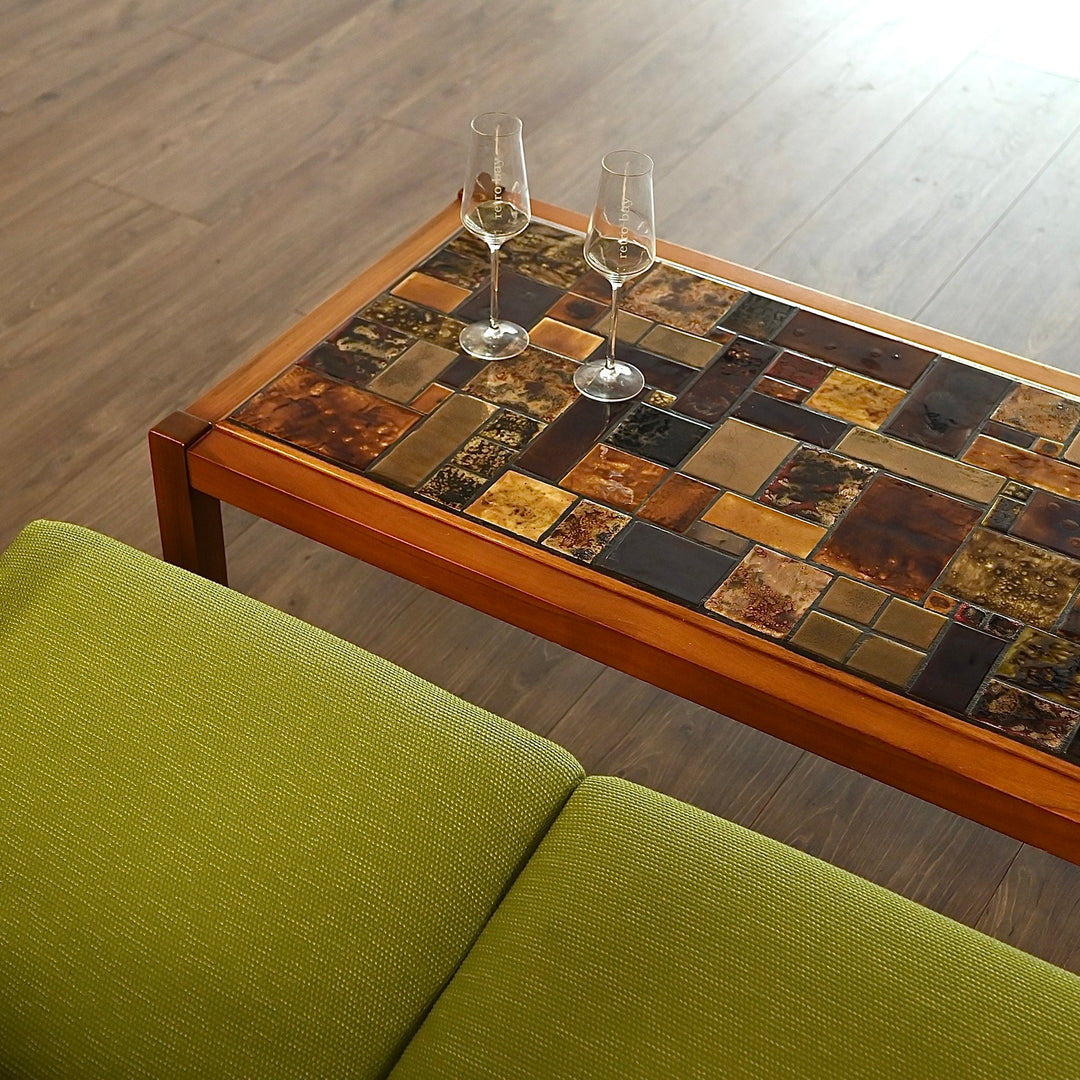 Mid Century Retro Tiled Coffee Table possibly by Gerard Havekes