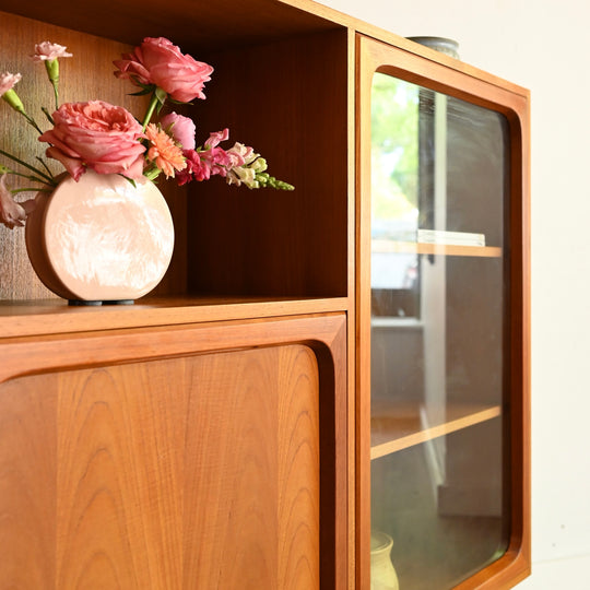 Mid Century Sideboard Highboard Credenza by Van Kraanen and Son Furniture