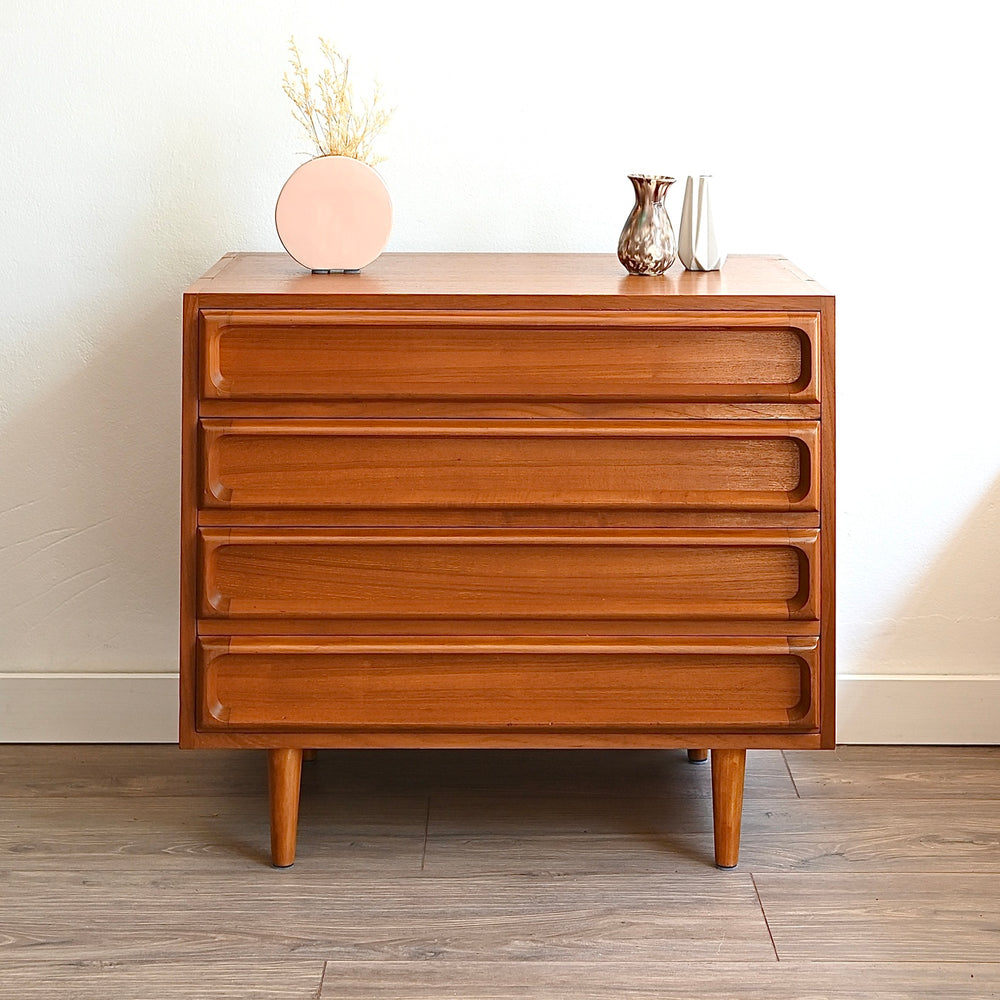 Mid Century Teak Sideboard Dresser Low Boy by Chiswell